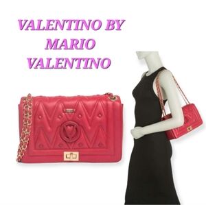 VALENTINO BY MARIO VALENTINO Alice Quilted Leather Shoulder/crossbody Bag